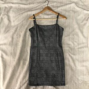 Forever 21 | Plaid Mini Dress Square Neckline